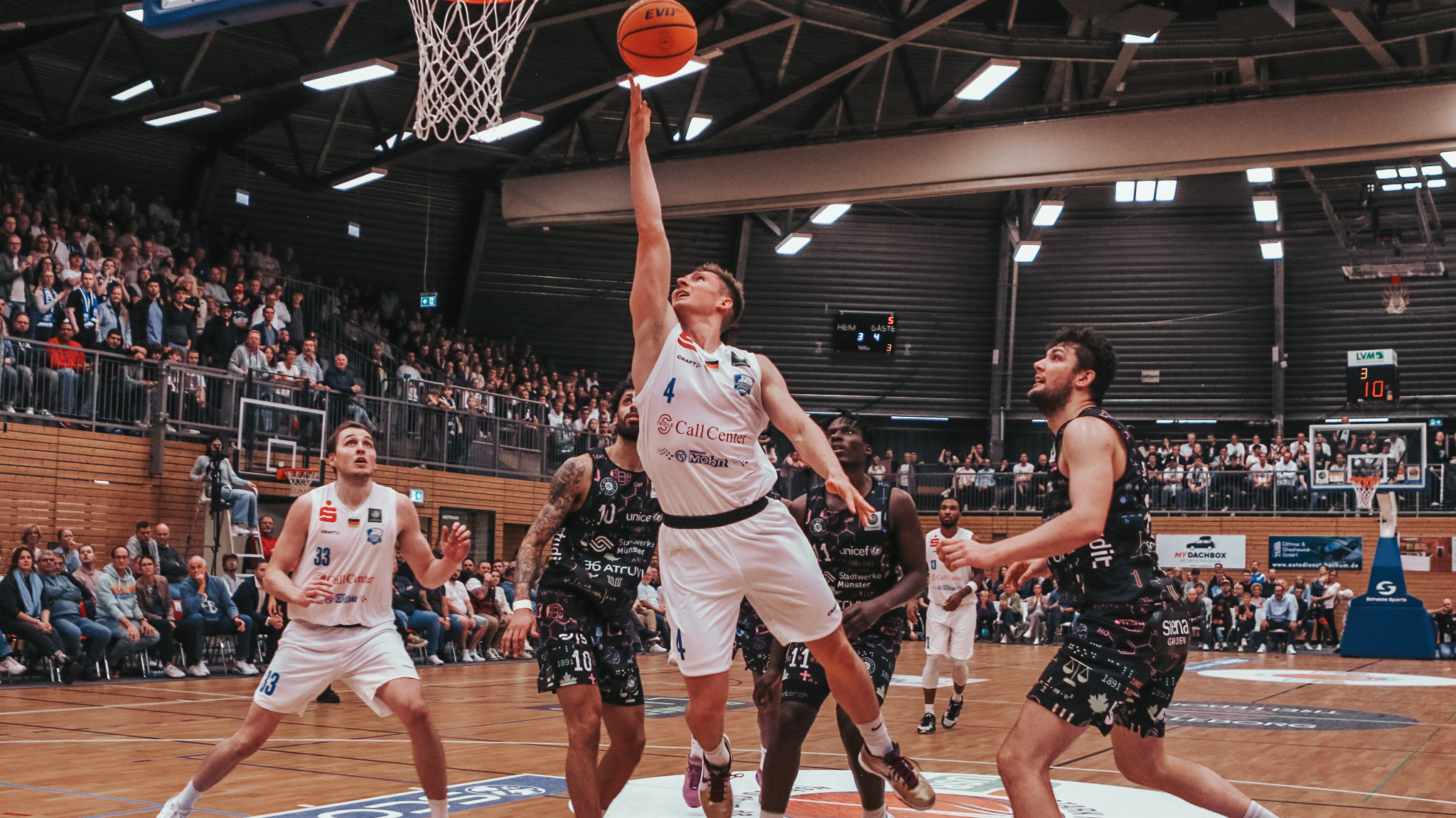 SparkassenStars verlieren turbulentes Derby knapp gegen Münster