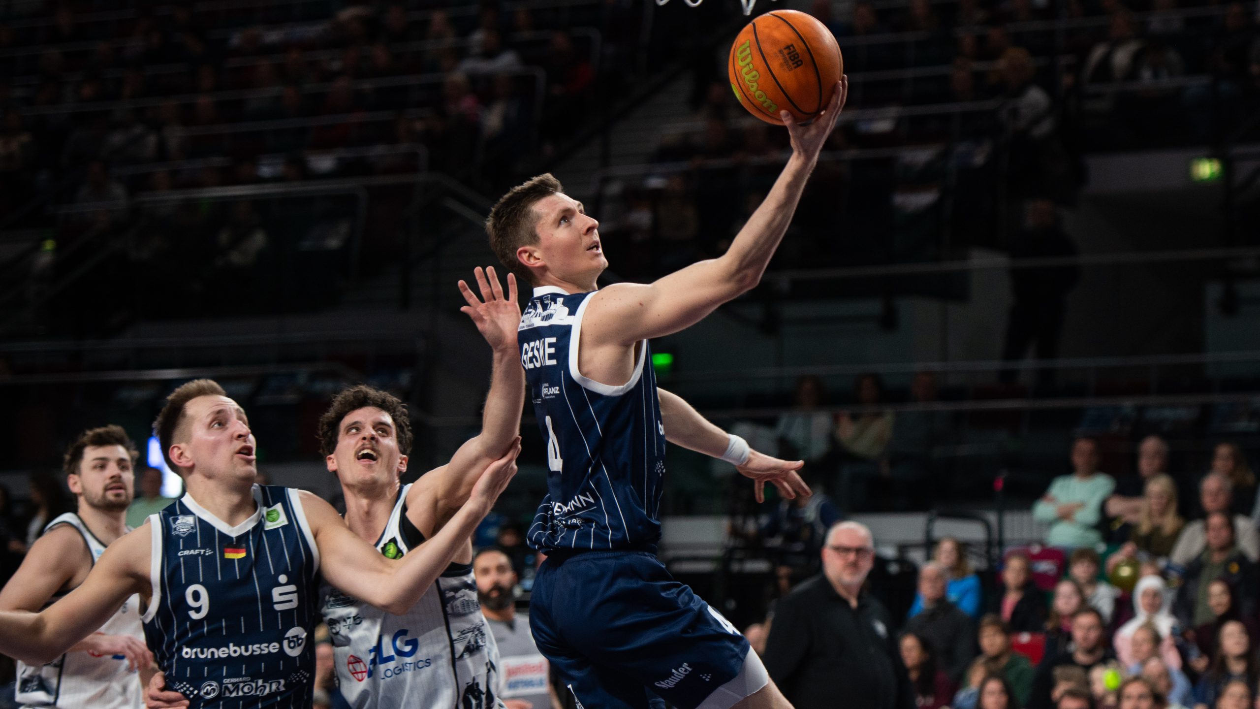 SparkassenStars empfangen Bayreuth zum Christmas Game