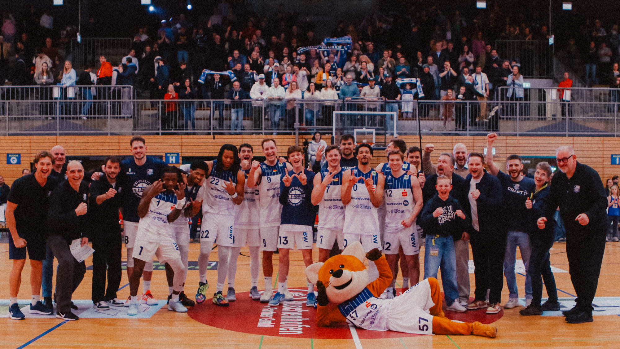 SparkassenStars feiern dominanten Sieg gegen die Dragons