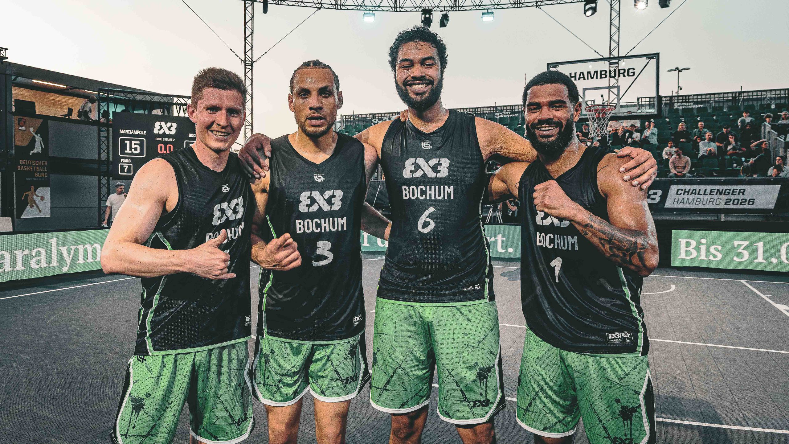 Starke Premiere der SparkassenStars Bochum beim Hamburg Challenger