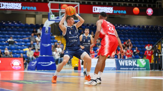 GER, Paderborn Baskets vs. VfL SparkassenStars Bochum, Basketball, ProA, 1. Spieltag, Spielzeit 2026/2027, 26.09.2026

Foto: Eibner-Pressefoto/Javad Mohammadpour